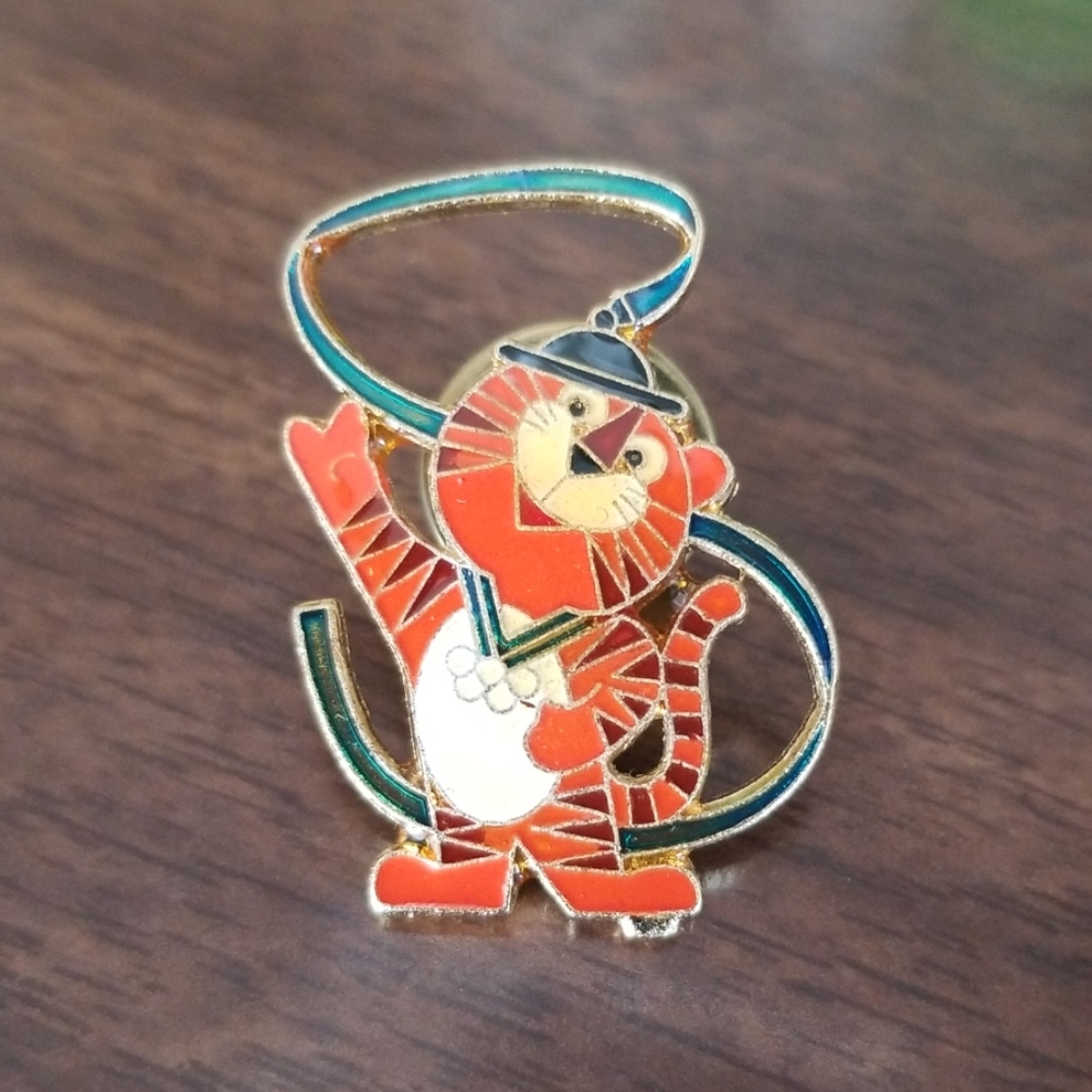 Tony the Tiger Olympic medalist 🏅 lapel pin